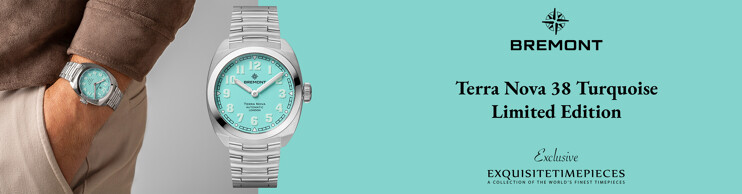 Image of Bremont Terra Nova 38 Turquoise watch
