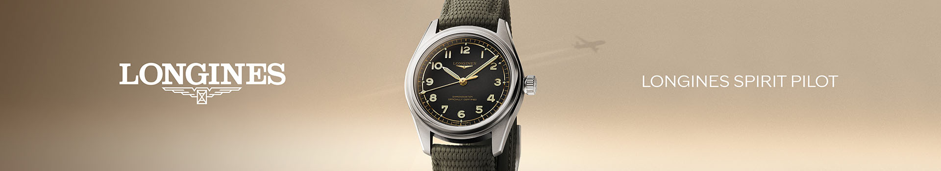 Longines Watch with sky background