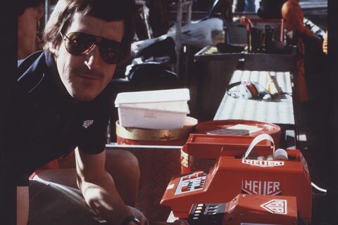 Vintage TAG Heuer scene